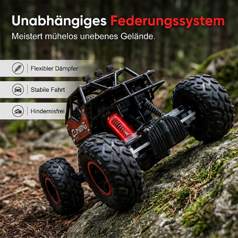 🚙⚡ 50% RABATT! Ferngesteuertes Offroad-Auto – Robust, schnell & bereit für jedes Gelände 🏔️✨