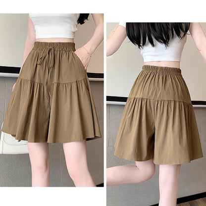 ☀️🌸Damen-Culotte-Hose – hoher Bund, weite Beine & leicht – ideal für Alltag & elegante Freizeit – Mid-Season Sale: −50% nur für kurze Zeit!
