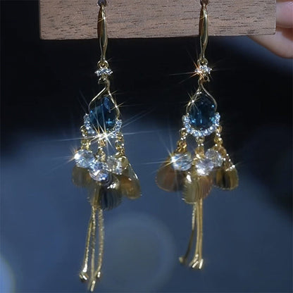 📢📢50% RABATT!! ⏰ Elegante Vintage Strass-Tropfenohrringe
