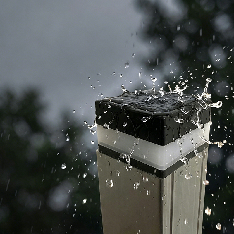 💡 Neue Solar-Pfostenleuchte – passend für 7x7 Alu- & PVC-Rohre, wetterfest & für Holzzäune geeignet 🌿🌙