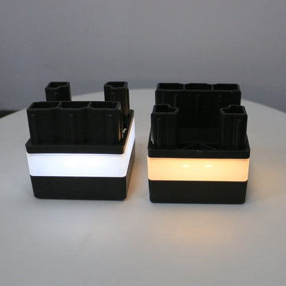 💡 Neue Solar-Pfostenleuchte – passend für 7x7 Alu- & PVC-Rohre, wetterfest & für Holzzäune geeignet 🌿🌙