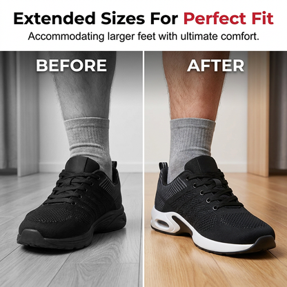 👟 50% RABATT! 💨 Herren Atmungsaktive Sportschuhe – Leicht & stoßdämpfend – Flexibles Mesh-Obermaterial, perfekt für Laufen, Fitness oder den Alltag – bleibt auch an heißen Tagen angenehm trocken 🏃‍♂️