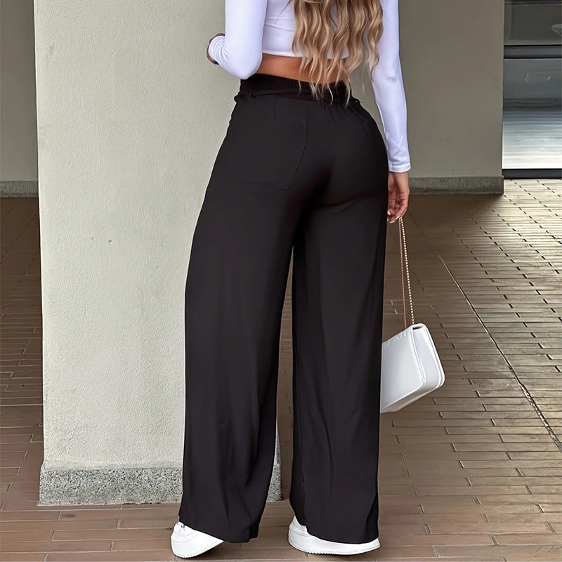📢Mid-Season Sale: −50% nur für kurze Zeit⏰Damen Hochbund Straight-Leg Hose👖