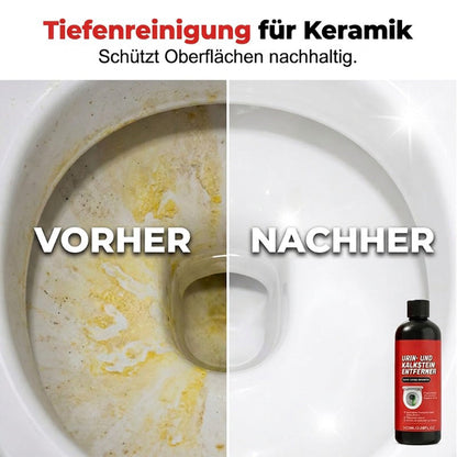 🔥🧴 50% RABATT! Kalk- & Urinsteinlöser – kraftvolle Formel, schnelle Wirkung, rückstandsfrei – für Bad & WC. 💧✅
