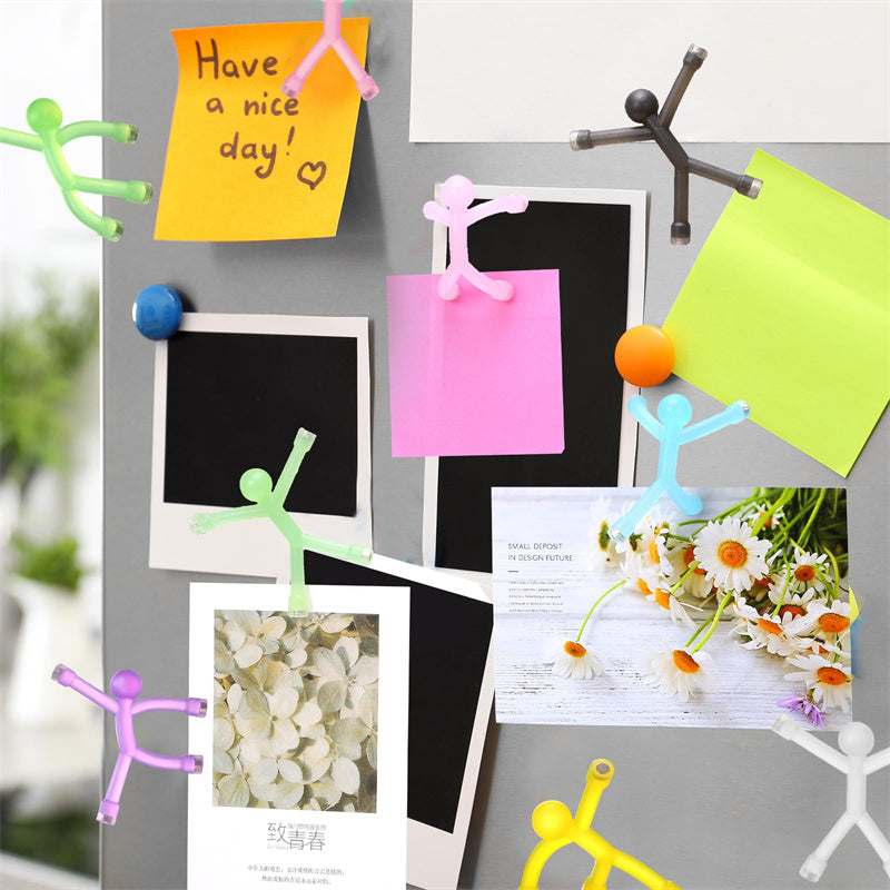 🔥50 % RABATT🧲 Kreative Magnetfiguren | Starke Magnetkraft · Bewegliche Gelenke · Stressabbau | Kühlschrank/Schreibtisch/Aufbewahrung