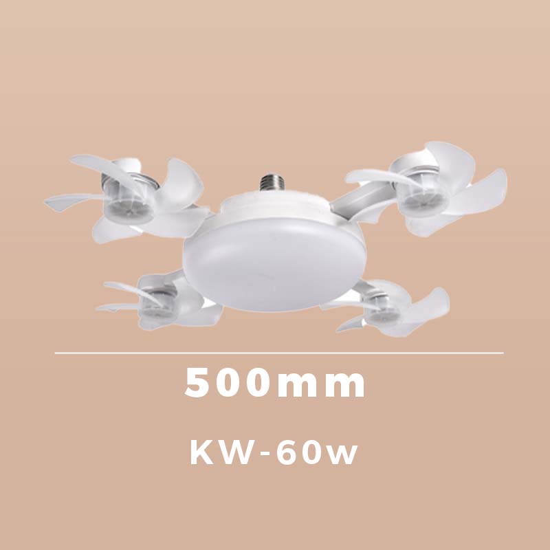 🌀JETZT 50 % RABATT! 💡 Deckenventilator mit E27-Fassung – Leiser 2-in-1-LED-Ventilator mit Fernbedienung – Kühlung und Beleuchtung in einem 🏠