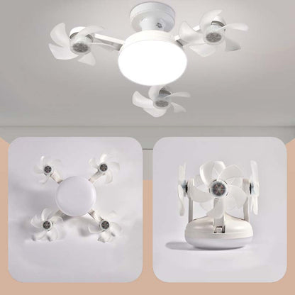 🌀JETZT 50 % RABATT! 💡 Deckenventilator mit E27-Fassung – Leiser 2-in-1-LED-Ventilator mit Fernbedienung – Kühlung und Beleuchtung in einem 🏠
