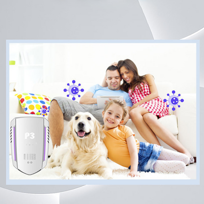 🍃 Leistungsstarker Mini-Luftfilter mit HEPA & Aktivkohle – reduziert Allergene, Staub & Gerüche, perfekt für Büro, Schlafzimmer & Camping
