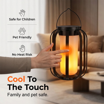 🏮 JETZT 50% RABATT! ☀️ Solar-Flackerflammen-Laterne – Wasserdicht & automatisch – Realistisches warmes Licht, perfekt für Terrassen, Gärten oder Wege – kein Kabel nötig 🌙