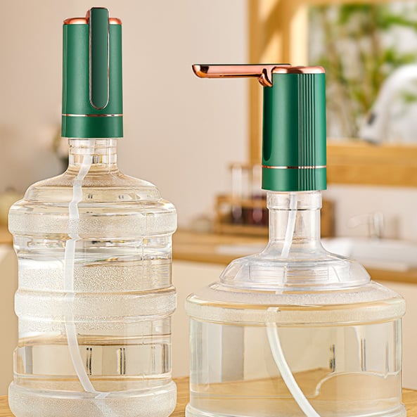 🚰 NUR FÜR BEGRENZTE ZEIT: 50 % RABATT! 💥 Automatische Dosierpumpe – wiederaufladbar, klappbarer Auslauf, universell einsetzbar ✨