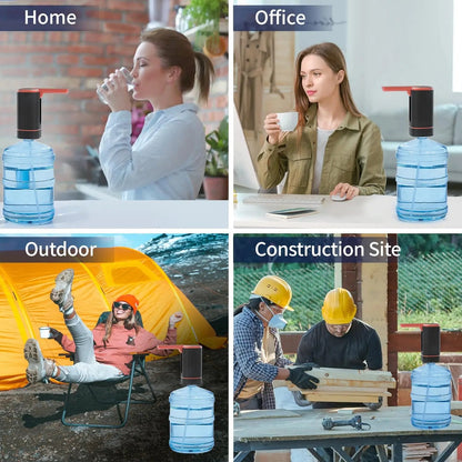 🚰 NUR FÜR BEGRENZTE ZEIT: 50 % RABATT! 💥 Automatische Dosierpumpe – wiederaufladbar, klappbarer Auslauf, universell einsetzbar ✨