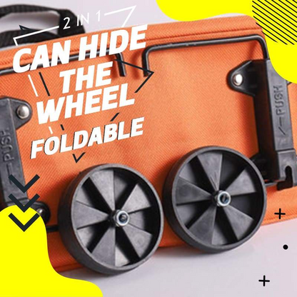 🌸LETZTER TAG ZUM SONDERPREIS!!🌸🛒 Faltbarer Einkaufswagen – Die rollende Einkaufstasche, die Ihren Rücken schont.