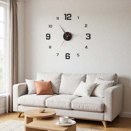 📢📢50 % Rabatt!!🥳💞 50K+ VERKAUFT! ⚡⏰3D-Wanduhr-Set aus selbstleuchtendem Acryl zur Selbstmontage