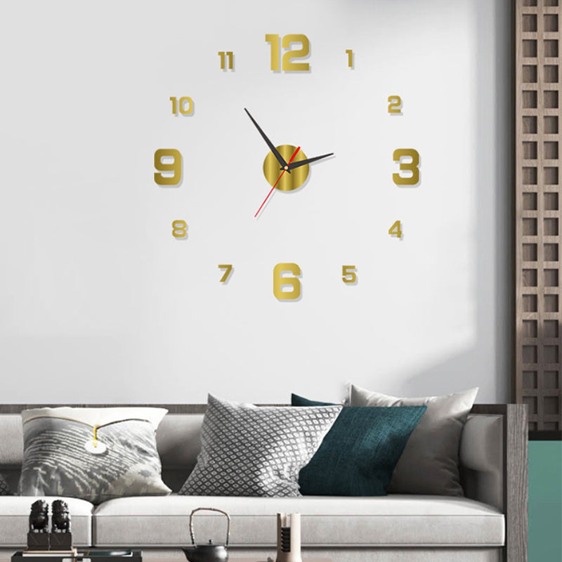 📢📢50 % Rabatt!!🥳💞 50K+ VERKAUFT! ⚡⏰3D-Wanduhr-Set aus selbstleuchtendem Acryl zur Selbstmontage
