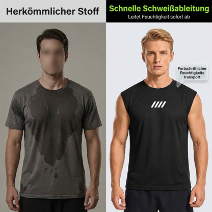 🏋️ Atmungsaktives Mesh-Tanktop für Herren – ärmelloses Muskelshirt mit 360°-Bewegungsfreiheit – ideal für Fitness, Sport & Alltag