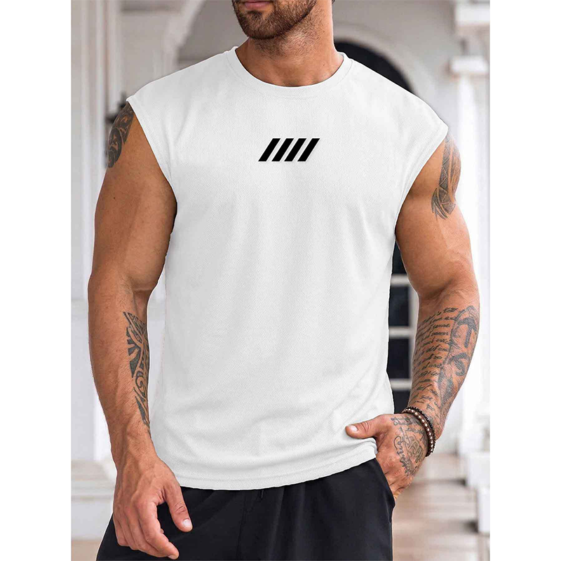🏋️ Atmungsaktives Mesh-Tanktop für Herren – ärmelloses Muskelshirt mit 360°-Bewegungsfreiheit – ideal für Fitness, Sport & Alltag