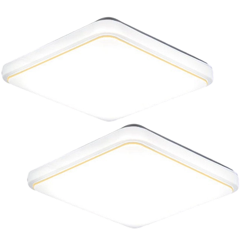 💡✨ Moderne quadratische LED-Deckenleuchte – energieeffizient & zeitlos elegant
