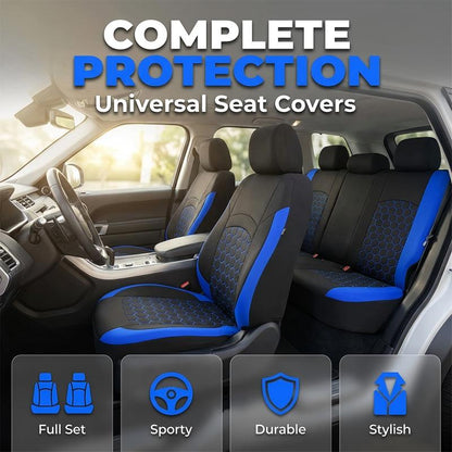 🏆 50% RABATT🔥Universelles 9-teiliges Autositzbezug-Set für 5-Sitzer