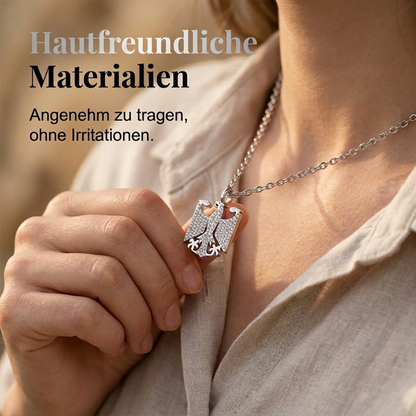 🦅🇩🇪 Halskette mit Bundesadler-Emblem – 60% RABATT! Trage deine Verbundenheit mit Stolz – edles Design, hochwertig verarbeitet. 🔥✨