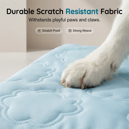 🐾❄️ Sofort-Kühlmatte für Haustiere – Kratzfest, Ungiftig & Pflegeleicht | Weiches Schlafkomfort-Design für Hunde & Katzen im Sommer!