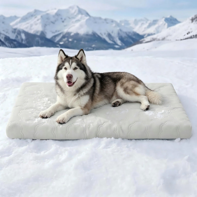 🐾❄️ Sofort-Kühlmatte für Haustiere – Kratzfest, Ungiftig & Pflegeleicht | Weiches Schlafkomfort-Design für Hunde & Katzen im Sommer!