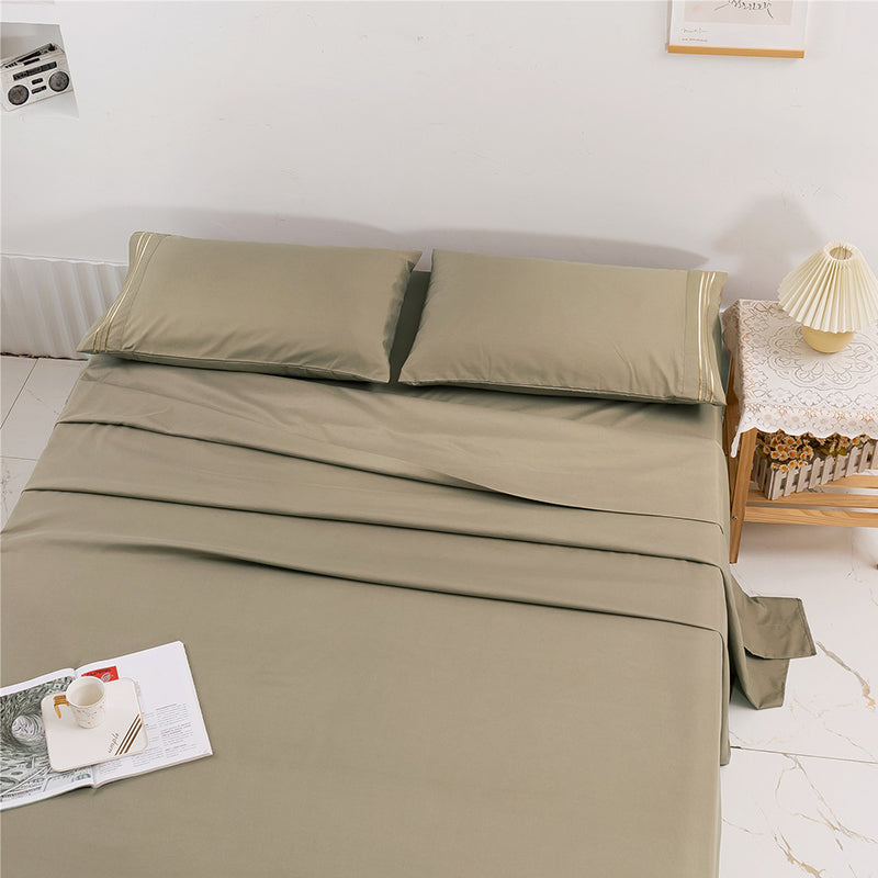 🛏️ JETZT 50% SPAREN! ✨ Luxus Besticktes Europäisches Bettwäsche-Set – Weiches Gewebe & elegantes Design – Verleiht jedem Schlafzimmer eine edle Note – Bequem und atmungsaktiv 🌙🌸