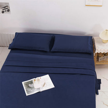 🛏️ JETZT 50% SPAREN! ✨ Luxus Besticktes Europäisches Bettwäsche-Set – Weiches Gewebe & elegantes Design – Verleiht jedem Schlafzimmer eine edle Note – Bequem und atmungsaktiv 🌙🌸
