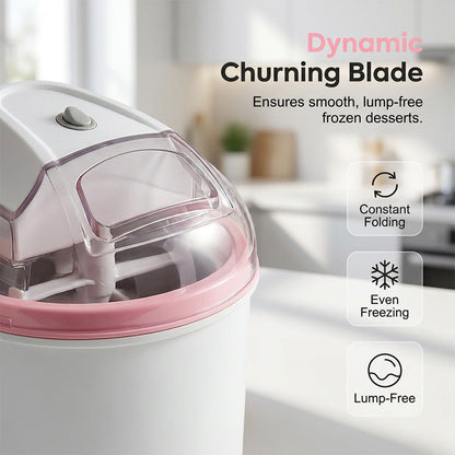 ❄️🍧 50% RABATT! Eismaschine für die ganze Familie – Große Kapazität, einfache Bedienung & in wenigen Minuten cremiges Eis selber machen ✨