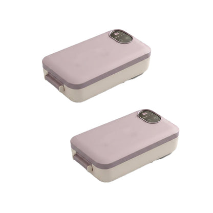 🍱🔥 50% RABATT – JETZT HALBER PREIS! Tragbare elektrische Lunchbox mit Selbstheizung – Warmes Essen überall – Perfekt für Büro, Baustelle & Reisen 🔋✨