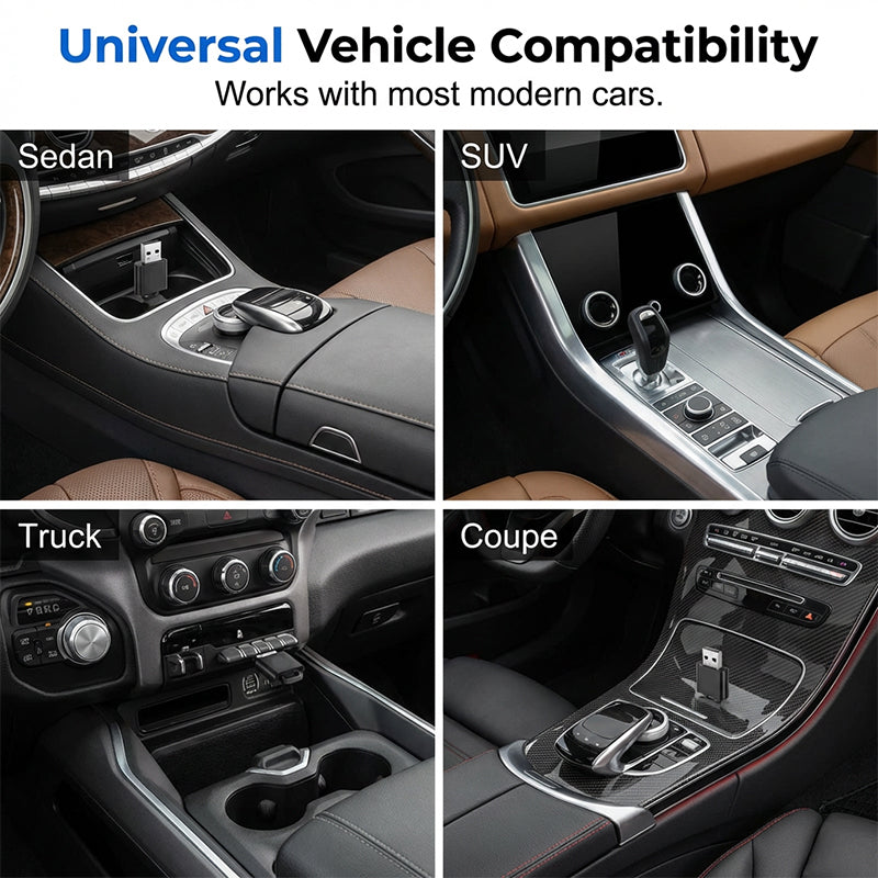 🚗📱 Kabelloser Auto-Display-Adapter – Plug & Play, Sprachsteuerung, nahtlose Synchronisation!