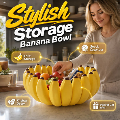 🔥Solange der Vorrat reicht – 40 % Rabatt!🎉 Kreative Obstschale in Bananenform