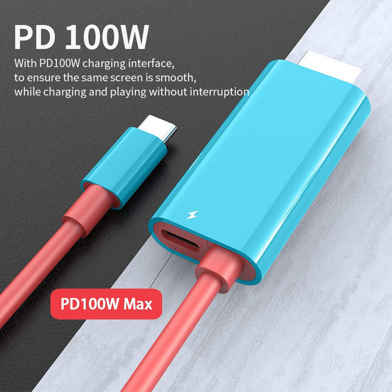 🥳HEISSER SALE 2026🥳💞50.000+ VERKAUFT!👵  USB-C zu HDMI Adapterkabel für Switch