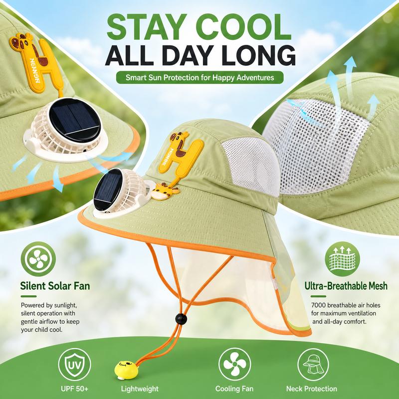 🧢 50% RABATT! ☀️ Sonnenschutz-Hut mit eingebautem Lüfter – Solar & USB betrieben, atmungsaktiv – Hält dich draußen kühl – perfekt für Gartenarbeit, Wandern oder Sport 🌬️✨