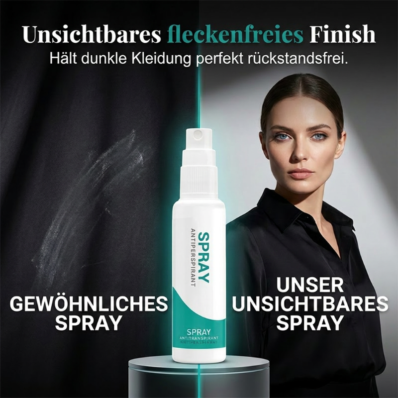 🧴 KAUFE 1, ERHALTE 1 GRATIS! 🌬️ Langanhaltendes Antitranspirant-Spray – 30 ml, 48 h Schutz – Fleckenfrei & hautfreundlich – ideal für Alltag & Sport 💪✨