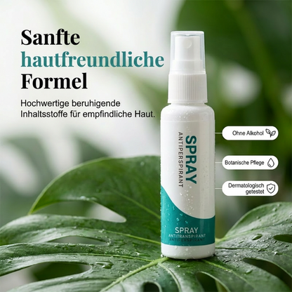 🧴 KAUFE 1, ERHALTE 1 GRATIS! 🌬️ Langanhaltendes Antitranspirant-Spray – 30 ml, 48 h Schutz – Fleckenfrei & hautfreundlich – ideal für Alltag & Sport 💪✨