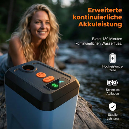🔥Solange der Vorrat reicht 40 % Rabatt!🎉Tragbare elektrische Dusche für Camping und Wohnheime
