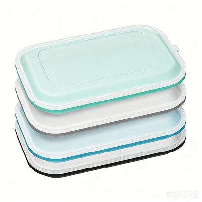 🍱✨ Tragbare Lunchbox aus lebensmittelechtem Silikon – 50% RABATT! BPA-frei, auslaufsicher, faltbar – perfekt für Arbeit, Reise & Picknick. 🔥💪