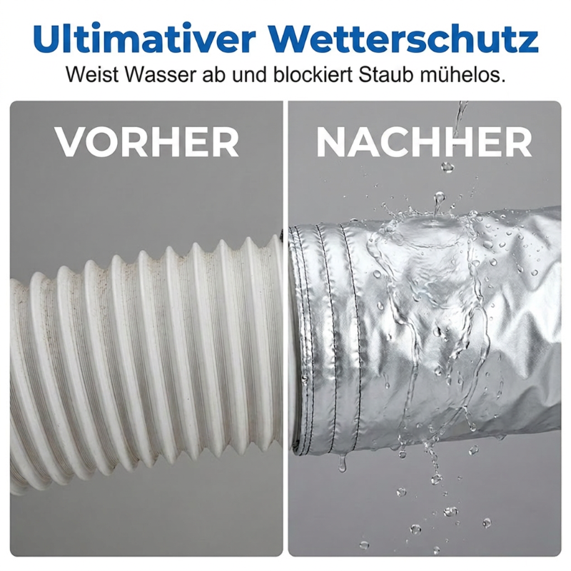 🔥Solange der Vorrat reicht 40 % Rabatt!🎉Schlauchabdeckung für mobile Klimageräte