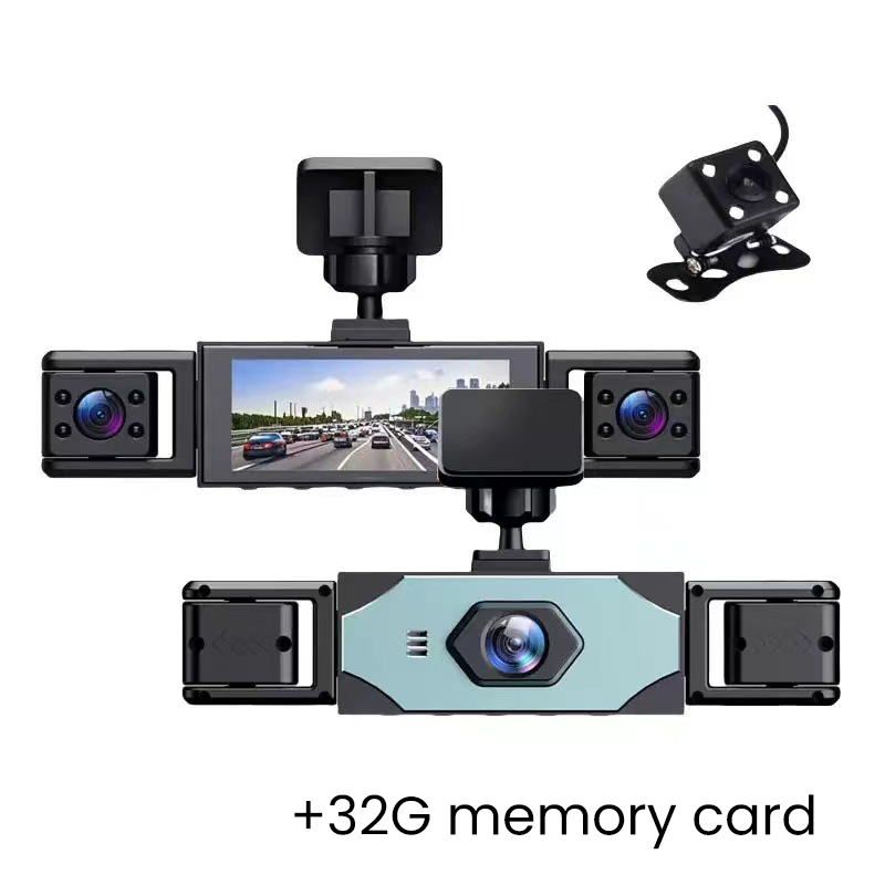 🔥Solange der Vorrat reicht 40 % Rabatt!🎉4-Kanal-Dashcam mit 360°-Schutz