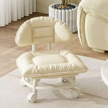 🪑 50% RABATT! ⏰ Leichter Rollhocker mit 360°-Lenkrollen – weiche Polsterung, geräuschlose Bewegung & vielseitig für Haushalt, Kinder & Entspannung 🛋️