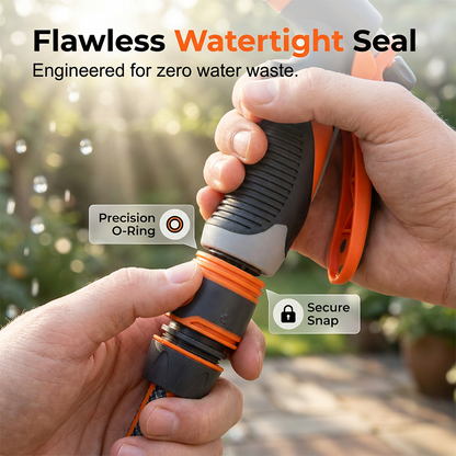 🔥 Solange der Vorrat reicht – 40 % Rabatt! 🎉 Hochdruck-Wasserpistole für Autowäsche & Garten – Einstellbarer Strahl, rutschfester Griff & universelle Anschlüsse