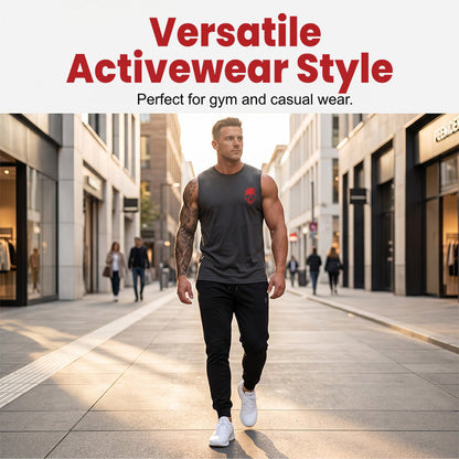 🔥 Solange der Vorrat reicht – 40 % Rabatt! 🎉 Herren Ärmelloses Tank Top – Lockere Passform, Sommer-Gym & Streetwear-Stil