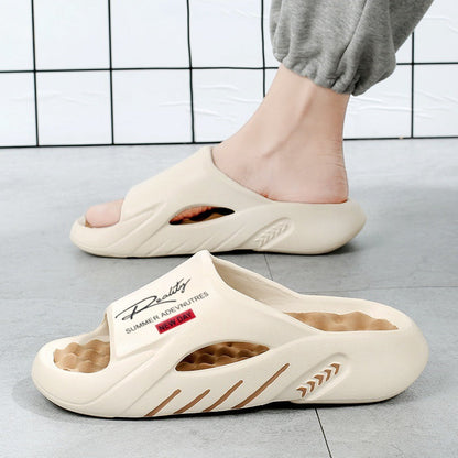 🏖️ Sommer-Sale 60% Rabatt 🏝️Unisex rutschfeste Pantoletten mit wolkenweicher dicker Sohle🎁