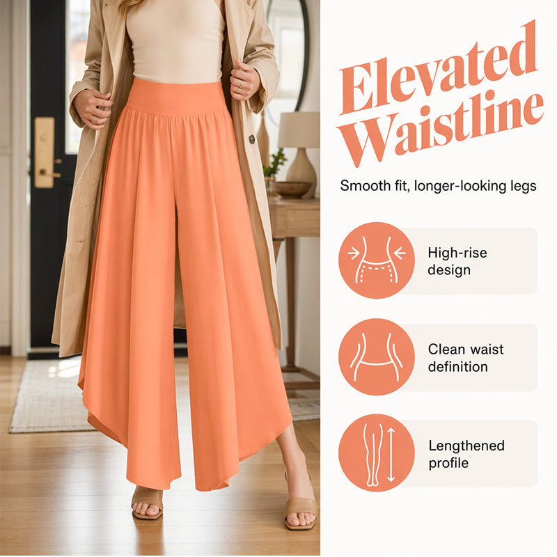 📢📢40% RABATT!! ⏰Damen Leichte Fließende Weite Hose