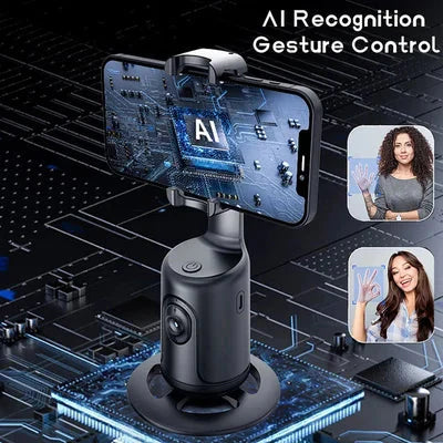 🔥Solange der Vorrat reicht 40 % Rabatt!🎉Weihnachtsgeschenk 360° Rotation Smart Auto Face Object Tracking Halterung