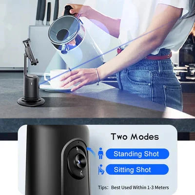 🔥Solange der Vorrat reicht 40 % Rabatt!🎉Weihnachtsgeschenk 360° Rotation Smart Auto Face Object Tracking Halterung