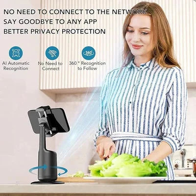 🔥Solange der Vorrat reicht 40 % Rabatt!🎉Weihnachtsgeschenk 360° Rotation Smart Auto Face Object Tracking Halterung