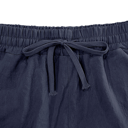 🔥Solange der Vorrat reicht 40 % Rabatt!🎉Atmungsaktive Cropped Loungehose