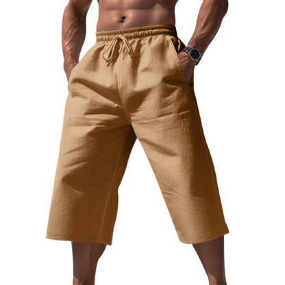 🔥Solange der Vorrat reicht 40 % Rabatt!🎉Atmungsaktive Cropped Loungehose