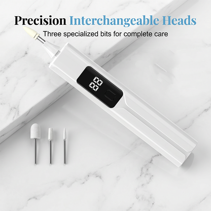 💅 50% RABATT! ✨ Professionelles Elektrisches Nagelfräser-Set – Wechselköpfe, LED-Anzeige & Präzision – Maniküre und Pediküre zu Hause 🏠